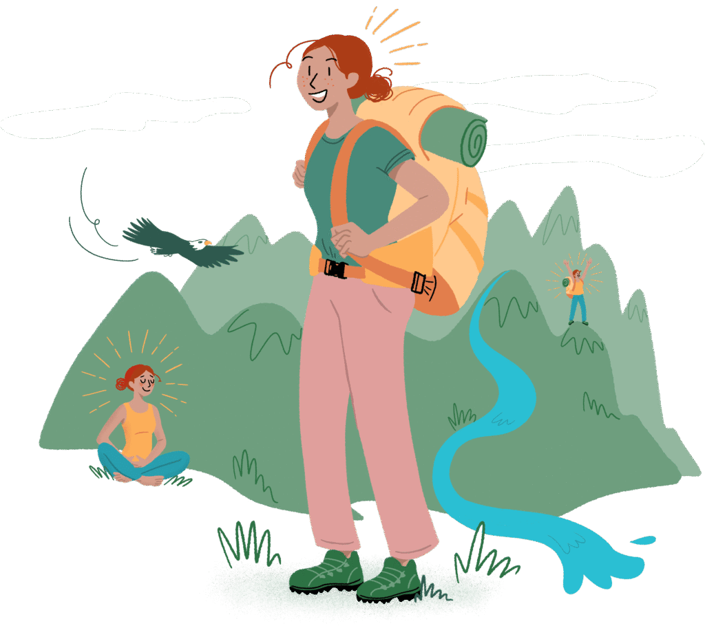 Maurine Brosset en voyage