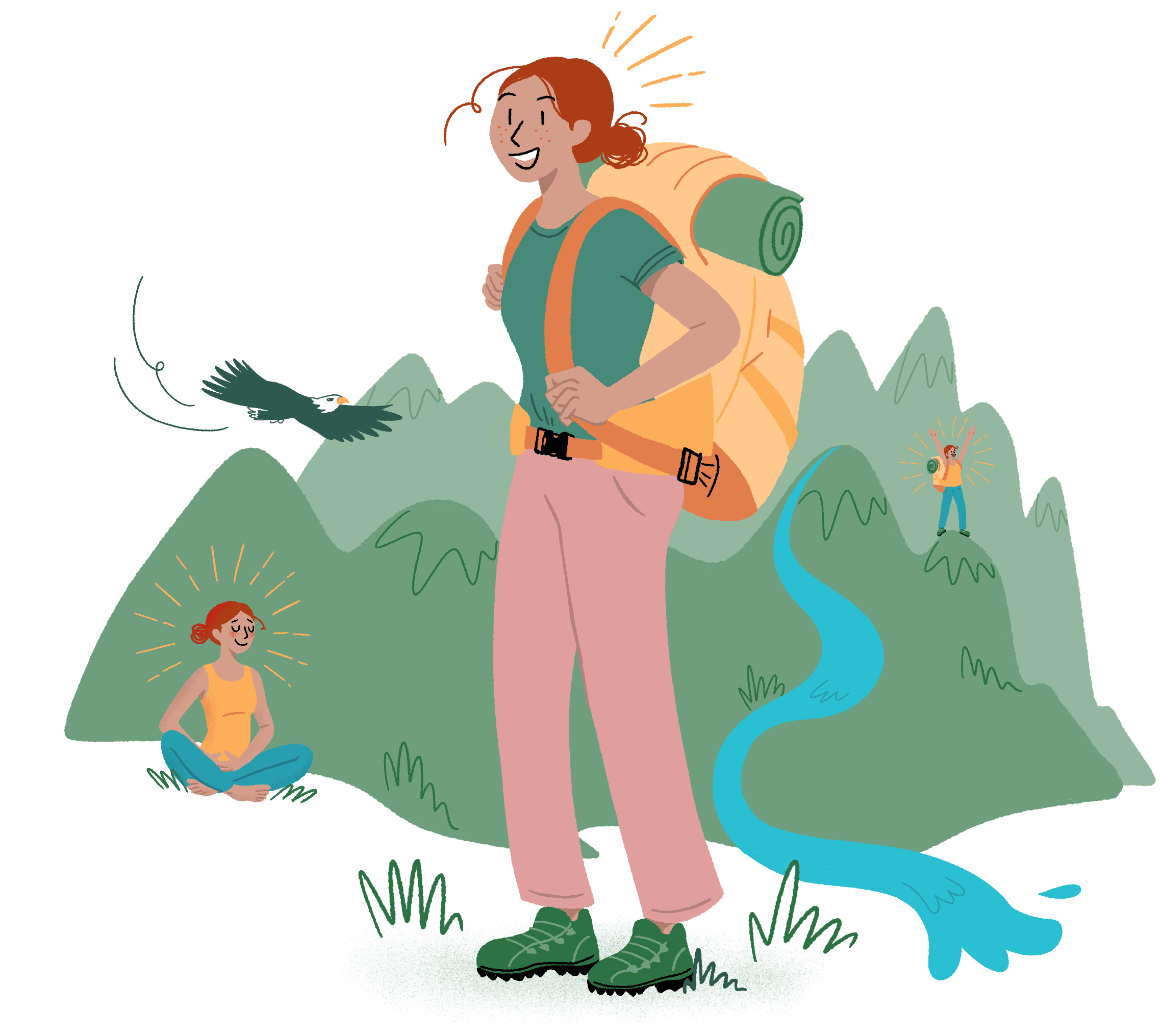 Maurine Brosset en voyage